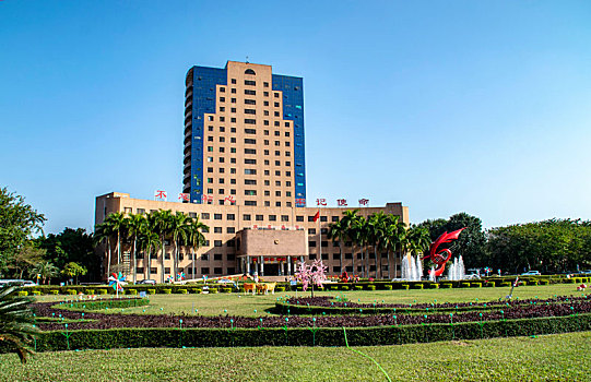 海南儋州市政府大楼消防施工